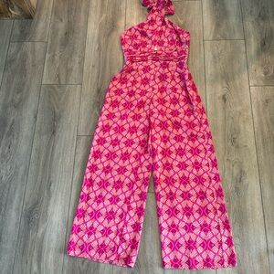 Medlillon halter jumpsuit